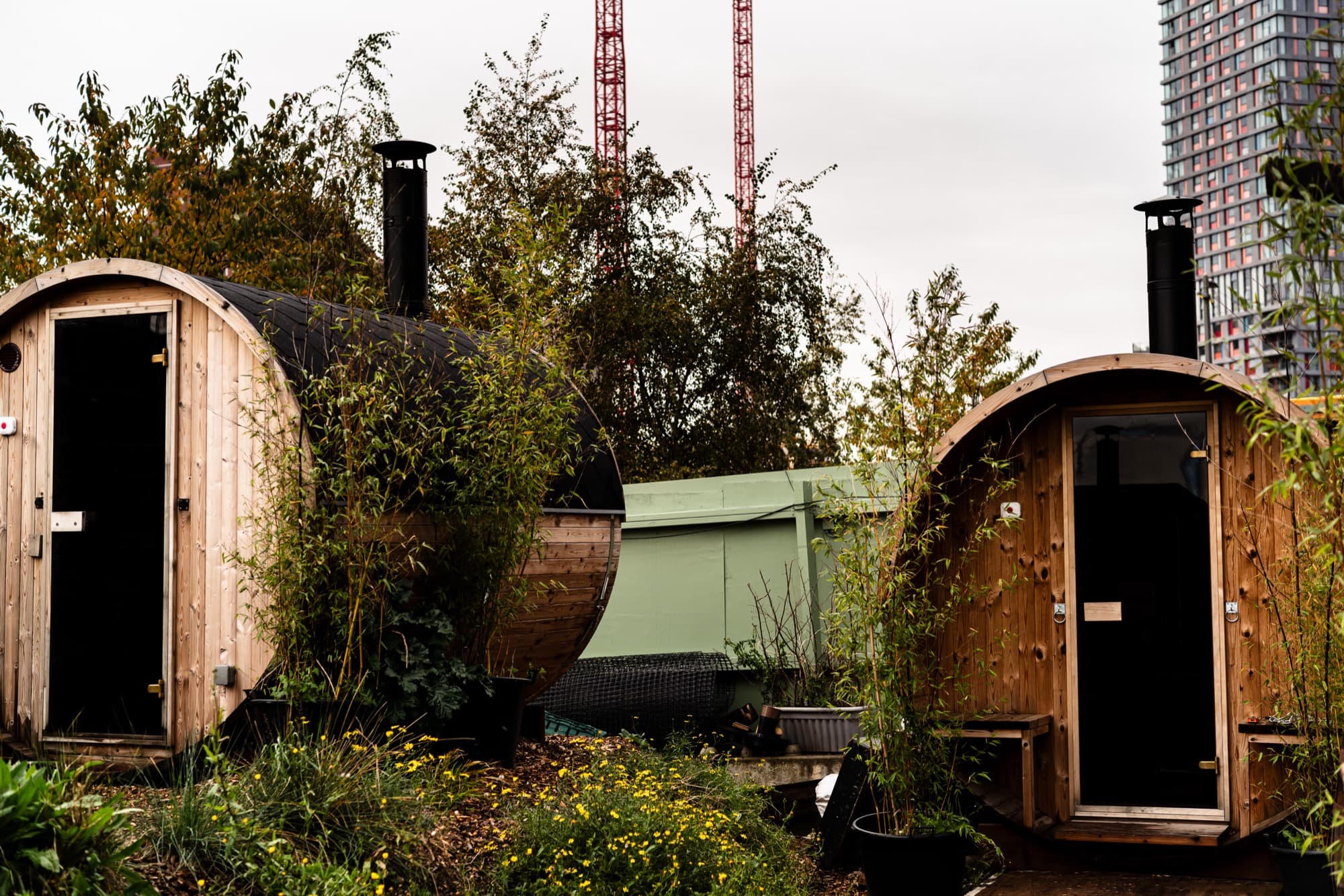 Kindling community sauna
