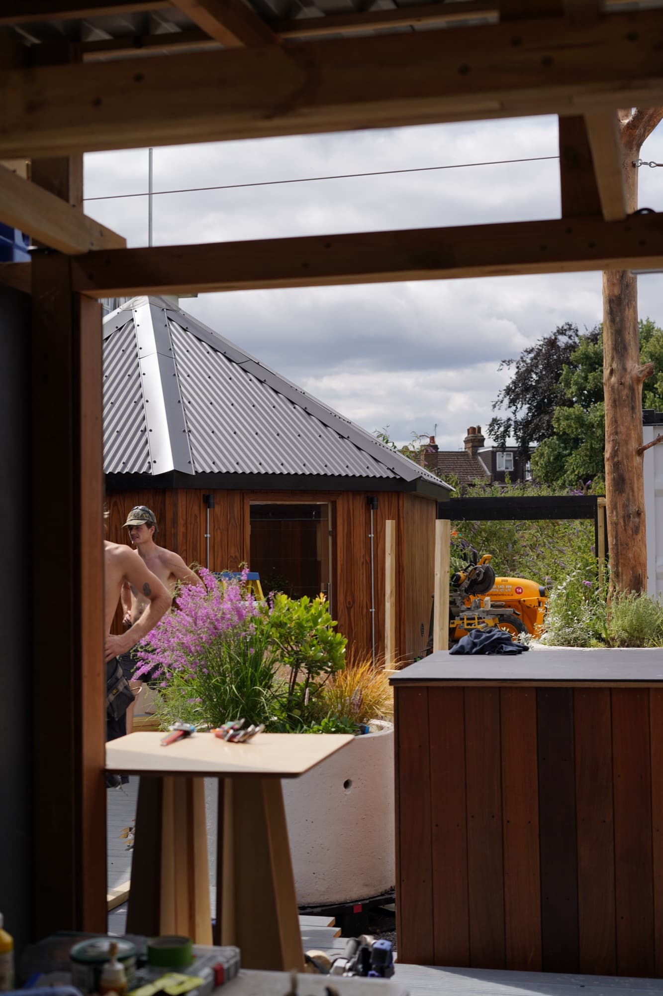 Kindling community sauna